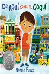 Book cover of De aquí como el coquí by Nomar Perez