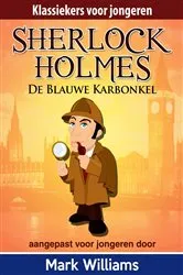 Book cover of De Blauwe Karbonkel by Mark Williams