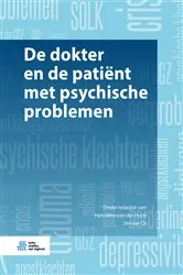 Book cover of De dokter en de patiënt met psychische problemen by Henriëtte van der Horst