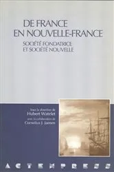 Book cover of De France en Nouvelle-France by Hubert Watelet