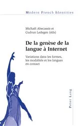 Book cover of De la genèse de la langue à Internet by Peter Collier