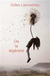 Book cover of De la légèreté by Gilles Lipovetsky