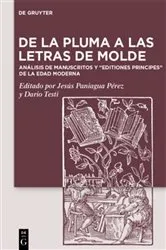Book cover of De la pluma a las letras de molde by Jesús Paniagua Pérez