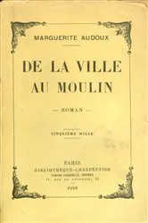 Book cover of De la ville au moulin by Unknown