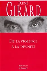 Book cover of De la violence à la divinité by René Girard