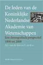 Book cover of De leden van de Koninklijke Nederlandse Akademie van Wetenschappen by D.J. van de Kaa