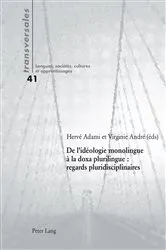 Book cover of De l’idéologie monolingue à la doxa plurilingue : regards pluridisciplinaires by Aline Gohard-Radenkovic
