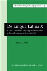 Book cover of De Lingua Latina X by Daniel J. Taylor
