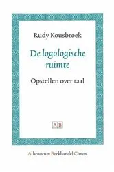 Book cover of De logologische ruimte by Rudy Kousbroek