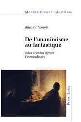 Book cover of De l’unanimisme au fantastique by Jean Khalfa