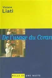 Book cover of De l'usage du Coran by Viviane Liati