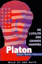 Book cover of De l'utilité des grands hommes by Ralph Waldo Emerson