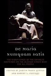 Book cover of De Maria Numquam Satis by Judith Marie Gentle