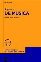 Book cover of De Musica by Augustinus