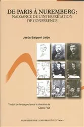 Book cover of De Paris à Nuremberg by Unknown