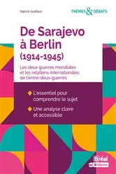 Book cover of De Sarajevo à Berlin (1914-1945) by Unknown