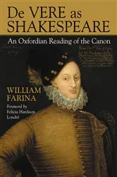 Book cover of De Vere as Shakespeare by William Farina