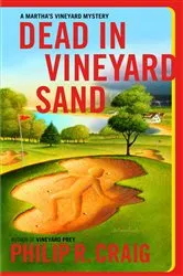 Book cover of Dead in Vineyard Sand by Unknown