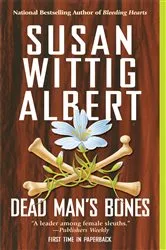 Book cover of Dead Man's Bones by Susan Wittig Albert