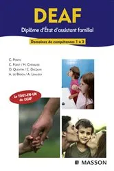 Book cover of DEAF - Diplôme d'État d'Assistant Familial by Carène Ponte