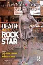 Book cover of Death and the Rock Star by Catherine Strong
