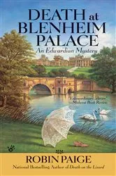 Book cover of Death at Blenheim Palace by Unknown