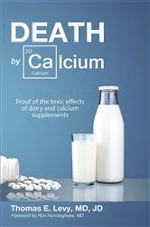 Book cover of Death by Calcium by MD JD Levy