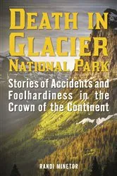Book cover of Death in Glacier National Park by Randi Minetor