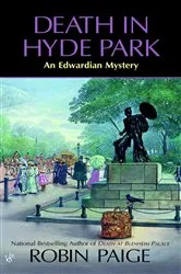 Book cover of Death In Hyde Park by Robin Paige