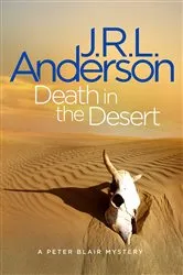 Book cover of Death in the Desert by JRL Anderson