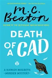 Book cover of Death of a Cad by M. C. Beaton