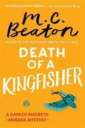 Book cover of Death of a Kingfisher by M. C. Beaton