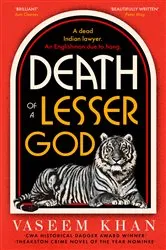 Book cover of Death of a Lesser God by Vaseem Khan