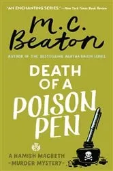 Book cover of Death of a Poison Pen by M. C. Beaton