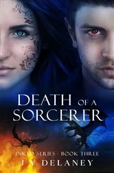Book cover of Death Of A Sorcerer by J V Delaney