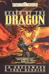 Book cover of Death of the Dragon by Ed Greenwood