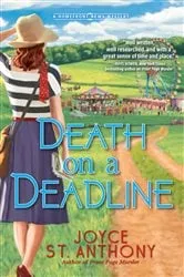 Book cover of Death on a Deadline by Joyce St. Anthony