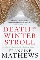 Book cover of Death on a Winter Stroll by Francine Mathews