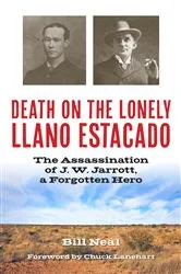 Book cover of Death on the Lonely Llano Estacado by Bill Neal