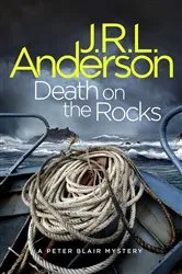 Book cover of Death on the Rocks by JRL Anderson