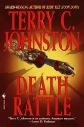 Book cover of Death Rattle by Terry C. Johnston