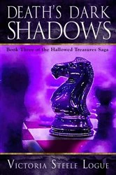 Book cover of Death's Dark Shadows by Victoria Steele Logue