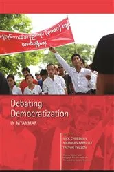 Book cover of Debating Democratization in Myanmar by Nick Cheesman