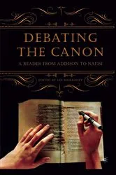 Book cover of Debating the Canon by L. Morrissey