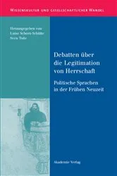 Book cover of Debatten über die Legitimation von Herrschaft by Luise Schorn-Schütte