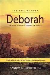 Book cover of Deborah Bible Study Guide plus Streaming Video by Richter, PhD, Sandra L.