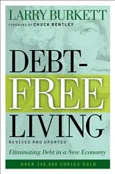 Book cover of Debt-Free Living by Larry Burkett