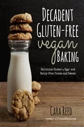 Book cover of Decadent Gluten-Free Vegan Baking by N/A