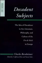 Book cover of Decadent Subjects by Charles Bernheimer