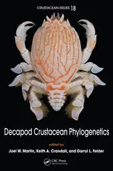 Book cover of Decapod Crustacean Phylogenetics by Joel W. Martin